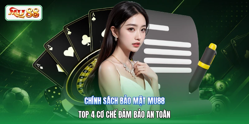 Chính Sách Bảo Mật MU88 | Top 4 Cơ Chế Đảm Bảo An Toàn